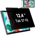 Goou - magntique protecteur d'ecran pour samsung galaxy tab tab s7 fe 12. 4 pouces, amovible filtre ...