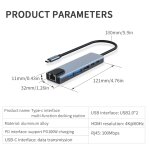 Gopala 6in1 4k - 60hz hdmi usb c station d'accueil avec 2 usb - a 5gbps rj45 100m, usb c pour iphone ... Gopala 6in1 4k - 60hz hdmi usb c station d'accueil avec 2 usb - a 5gbps rj45 100m, usb c pour iphone ...