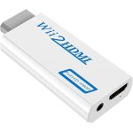 Gothicana by empadaptateur wii vers hdmi, 1080p convertisseur avec port hdmi et sortie audio 3, 5 mm ...
