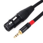 Gothicana by empcble de microphone xlr vers jack, cble de micro audio 3, 5 mm trs stro mle vers ...