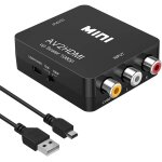 Gothicana by empconvertisseur rca vers hdmi 1080p rca composite cvbs av vers hdmi video audio converter ...