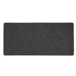 Grand tapis de bureau en feutre pour ordinateur de bureau, moderne, pour table, clavier, souris, en laine, ...