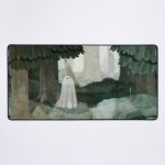 Grand tapis de souris gaming pour bureau clairière de la forêt de pins 75x40cm antidérapante clav Grand tapis de souris gaming pour bureau clairière de la forêt de pins 75x40cm antidérapante clav