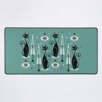 Grand tapis de souris gaming pour bureau kitty atomic kitty de noël du milieu du siècle ©studioxtine ... Grand tapis de souris gaming pour bureau kitty atomic kitty de noël du milieu du siècle ©studioxtine ...