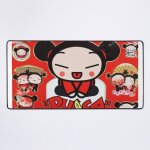 Grand tapis de souris gaming pour bureau pucca pucca 75x40cm antidrapante clavie