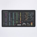 Grand tapis de souris gaming pour bureau raccourcis daw - ableton live (mac) 75x40cm antidérapante clavie ... Grand tapis de souris gaming pour bureau raccourcis daw - ableton live (mac) 75x40cm antidérapante clavie ...