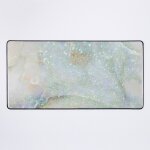 Grand tapis de souris gaming pour bureau rose clair translucide (faux) aux teintes dorées et aqua (faux) ... Grand tapis de souris gaming pour bureau rose clair translucide (faux) aux teintes dorées et aqua (faux) ...