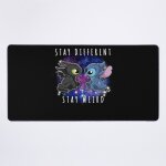 Grand tapis de souris gaming pour bureau t - shirt  manches courtes et sweat  capuche  krokmou et ...