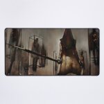 Grand tapis de souris gaming pour bureau silent hill 2 75x40cm antidérapante clavie Grand tapis de souris gaming pour bureau silent hill 2 75x40cm antidérapante clavie