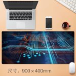 Grand tapis de souris de jeu cr�atif, accessoire de bureau, pour clavier, surface de table d'ordinateur ...