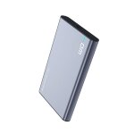 Gris - botier disque dur dm 2. 5 pouces sata  usb 3. 1 type c gen 2 tui sans outil pour samsung seagate ...