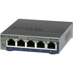(gs105e) switch ethernet 5 ports rj45 gigabit (10 / 100 / 1000), manageable serie plus, bureau ou rackable, ...