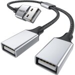 Gueb - cble usb rpartiteur, cble y rpartiteur double usb 2. 0, adaptateur 1 mle vers 2 femelle extension ...
