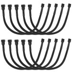 Gueb - sparateur de ventilateur pwm compatible 12 pouces cble d'extension d'alimentation de ventilateur ...