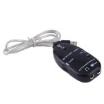 Guitare lectrique  l'interface usb audio link cable adaptateur de musique enregistrement