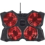 Gxt 278 yozu refroidisseur ordinateur portable jusqu'a 17, 3 pouces, support pc portable, refroidissement ...