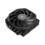 H45k6 ventirad low profile 90 mm, height 45 mm, silent cpu cooler with 6 heat pipes for am4 / am5 / am3 ...