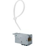 Hager vu603nwh module rj45 encastrable e - dat cat 6a
