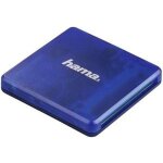 Hama 00124131 lecteur de carte mmoire usb 2. 0 bleu