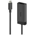 Hama 00202034 c�ble vid�o et adaptateur 0, 15 m usb type - c hdmi + displayport noir