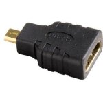 Hama - adaptateur micro hdmi, micro hdmi m�le - hdmi femelle