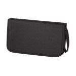 Hama cd / dvd nylon wallet 64 - portefeuille pour disques cd / dvd - 64 disques - nylon 600d - noir, ...