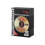 Hama dvd - rom slim double box - boîtier de rangement extra - plat pour dvd - capacité : 2 dvd - noir ... Hama dvd - rom slim double box - boîtier de rangement extra - plat pour dvd - capacité : 2 dvd - noir ...