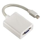 Hama mini dp / vga adapter mini displayport vga (d - sub) blanc