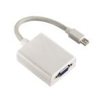 Hama mini dp / vga adapter mini displayport vga (d - sub) blanc