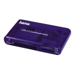 Hama usb 2. 0 30 in 1 cardreaderwriter - lecteur de carte - 35 en 1 (cf i, cf ii, ms, ms pro, microdrive, ...