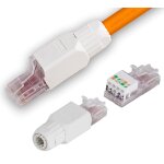 Hamiltion - 10x connecteur rseau rj45 cat6a cat7 - montage sans outil - ethernet 10 gbps poe - fiche ...