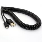 Hamiltion - 3m / 9ft enroulé usb vers micro usb câble ressort spiral usb 2. 0 mâle vers micro b connecteur ... Hamiltion - 3m / 9ft enroulé usb vers micro usb câble ressort spiral usb 2. 0 mâle vers micro b connecteur ...