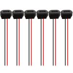 Hamiltion - 6pcs usb type c souder connecteur, connecteur montage sur panneau usb type c, 2 fils câble ... Hamiltion - 6pcs usb type c souder connecteur, connecteur montage sur panneau usb type c, 2 fils câble ...