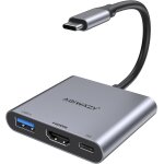 Hamiltion - adaptateur usb c vers hdmi, 3 en 1 usb c hdmi adaptateur usb c hub type c thunderbolt 3 / ... Hamiltion - adaptateur usb c vers hdmi, 3 en 1 usb c hdmi adaptateur usb c hub type c thunderbolt 3 / ...