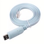Hamiltion - cble de console usb vers rj - 45 pour la configuration des routeurs, des commutateurs et ...