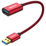 Hamiltion - cble rallonge usb 3. 0, 0, 3 m cble extension usb 3. 0 mle a vers femelle a 5 gbps compatible ...