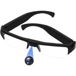Hamiltion - camra cache lunettes hd 1080p, mini camra espion sans wifi, lunettes avec camra intgre ...