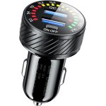 Hamiltion - chargeur allume - cigare usb - double port qc3. 0 - adaptateur usb rapide - 36 w / 3 a - ...