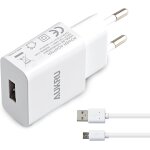 Hamiltion - chargeur secteur 5v 2a adaptateur usb inclus cable micro - usb pour samsung galaxy s7 / htc ...