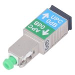 Hamiltion - connecteur fibre optique adaptateurs fibre optique sc apc mle vers sc upc femelle adaptateur ...