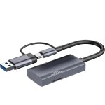 Hamiltion - lecteur de cartes mmoire uhs - ii sd 4. 0, 2 en 1 usb a et type - c pour iphone 15 / tlphone ...