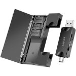 Hamiltion - lecteur de cartes sd et microsd usb 3. 2 (gen1) avec stockage de cartes, usb - a et usb - ...