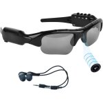 Hamiltion - lunettes de soleil bluetooth 5 m avec carte micro sd extensible jusqu'a 32 go avec mp3 + ...