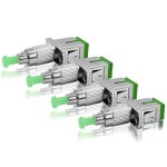 Hamiltion - sm 4pcs fc - sc adaptateur fibre optique fc apc(mâle) a sc apc(femelle) connecteur de l'adaptateur ... Hamiltion - sm 4pcs fc - sc adaptateur fibre optique fc apc(mâle) a sc apc(femelle) connecteur de l'adaptateur ...