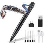 Hamiltion - stylo pour appareil photo, caméra audio hd 1080p et enregistreur vidéo avec otg pour la maison, ... Hamiltion - stylo pour appareil photo, caméra audio hd 1080p et enregistreur vidéo avec otg pour la maison, ...