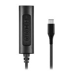 Hamlet hheada - uc changeur de genre de cble usb - c 3. 5mm noir