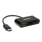 Hamlet xzr100uc lecteur de carte mmoire usb 2. 0 type - c noir