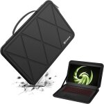 Hard eva protection case pour ordinateur portable msi creator 15m / creatorpro m15 de 15, 6 pouces, msi ...