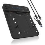 Hdd / m. 2 nvme ssd docking station usb 3. 2 gen 2 (10 gbit / s), disques dur station de clonage & lecteur ...