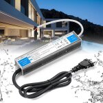 Hdkha - transformateur 220v 24v 150w led driver etanche ip67 extrieur transfo 6, 25a adaptateur alimentation ...